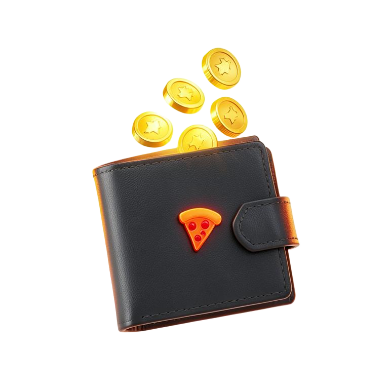 Pizza rewards wallet
